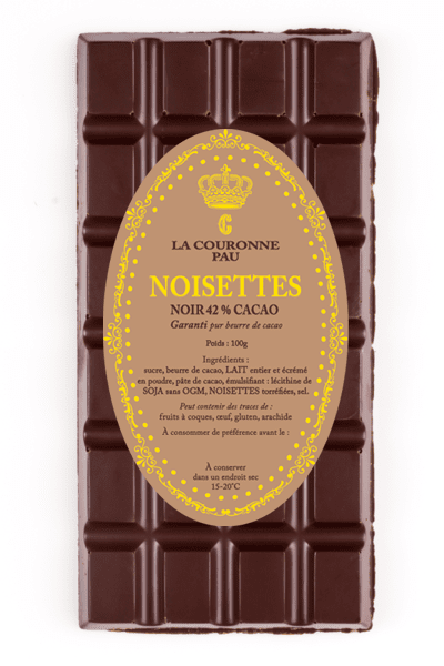 tablette noir noisette