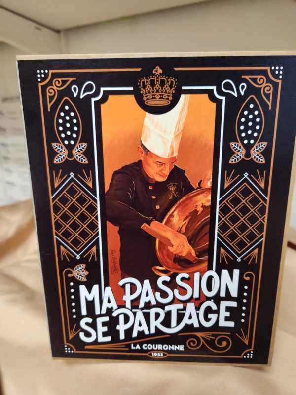 COFFRET "chocolatier" forme livre design by Paul Bernard